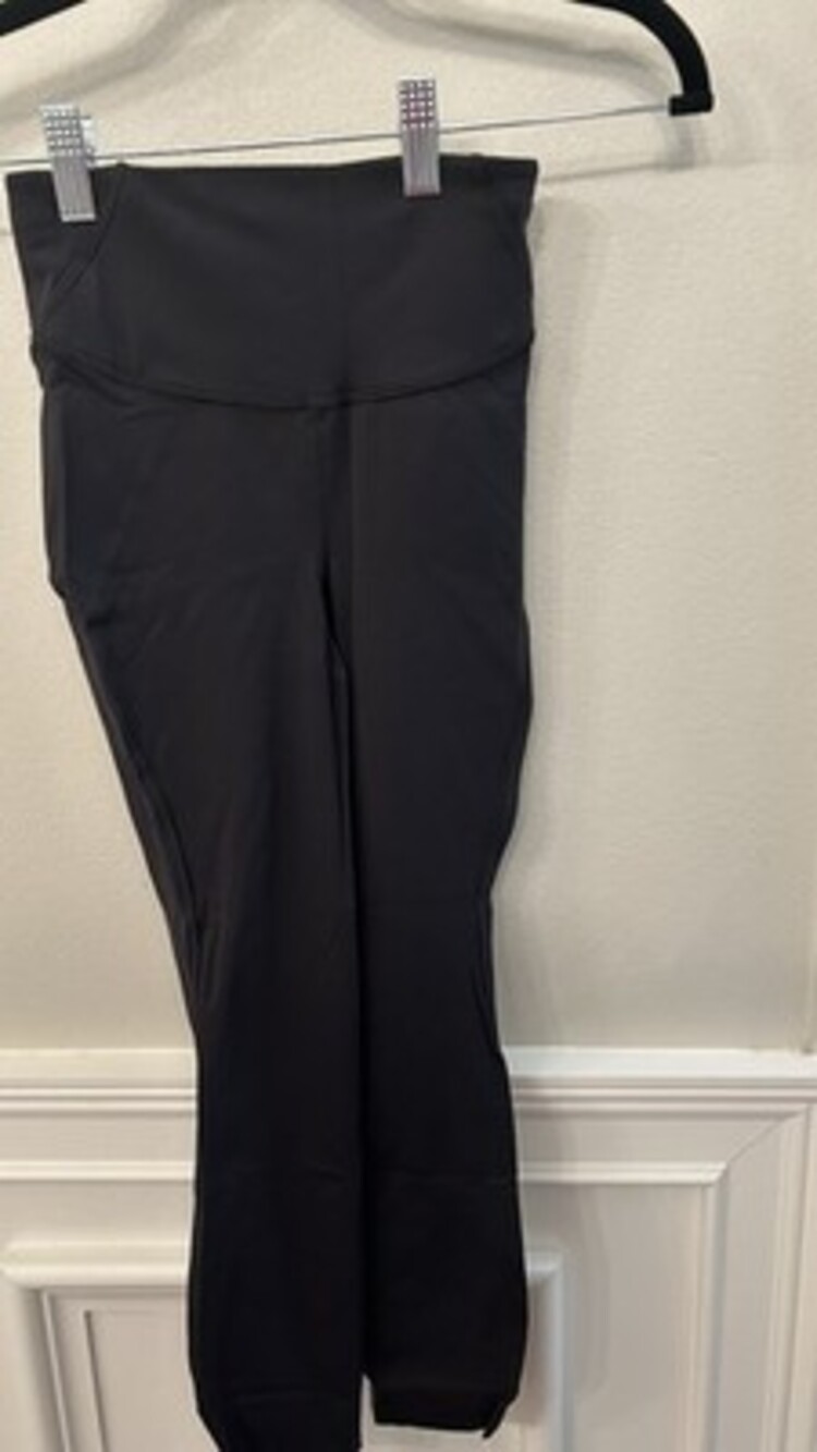 Lululemon Base Pace High-Rise Crop Leggings Black Size 2 Athletic Yoga Pants